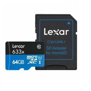 Lexar 633x 64GB microSDXC class 10 UHS-I