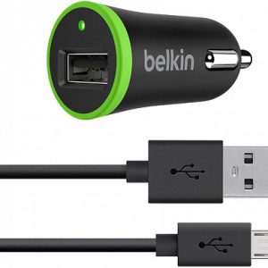 Belkin Car charger 1USB 2.1A + MicroUsb cable
